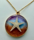 Sunset Star | Resin Necklace