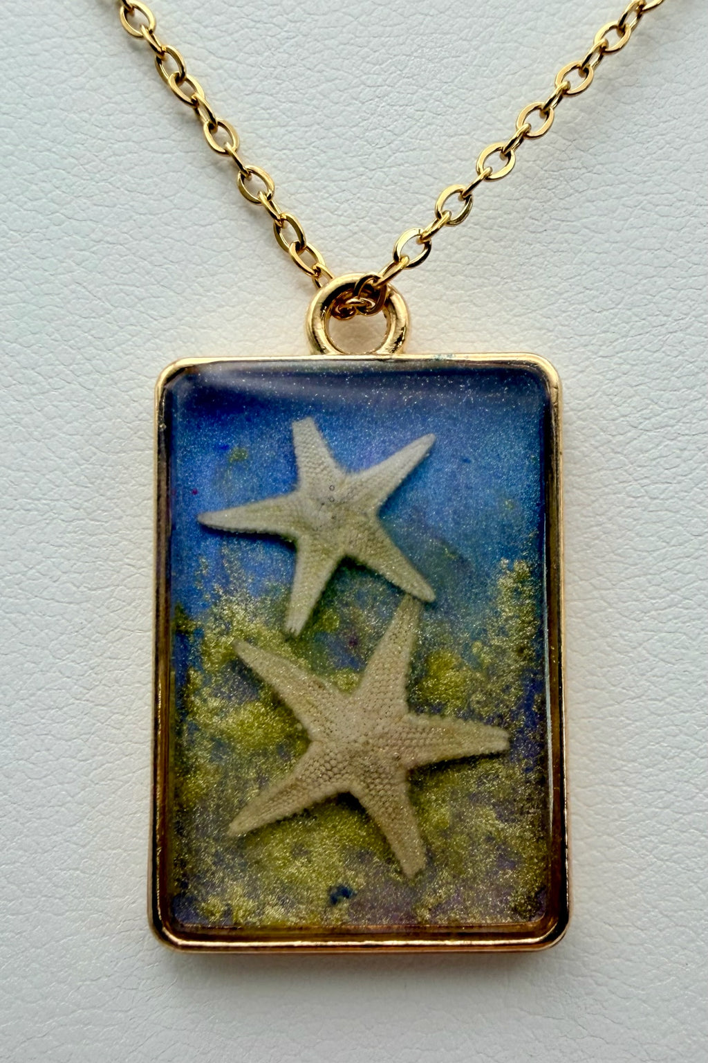 Ocean Whirlpool | Resin Necklace