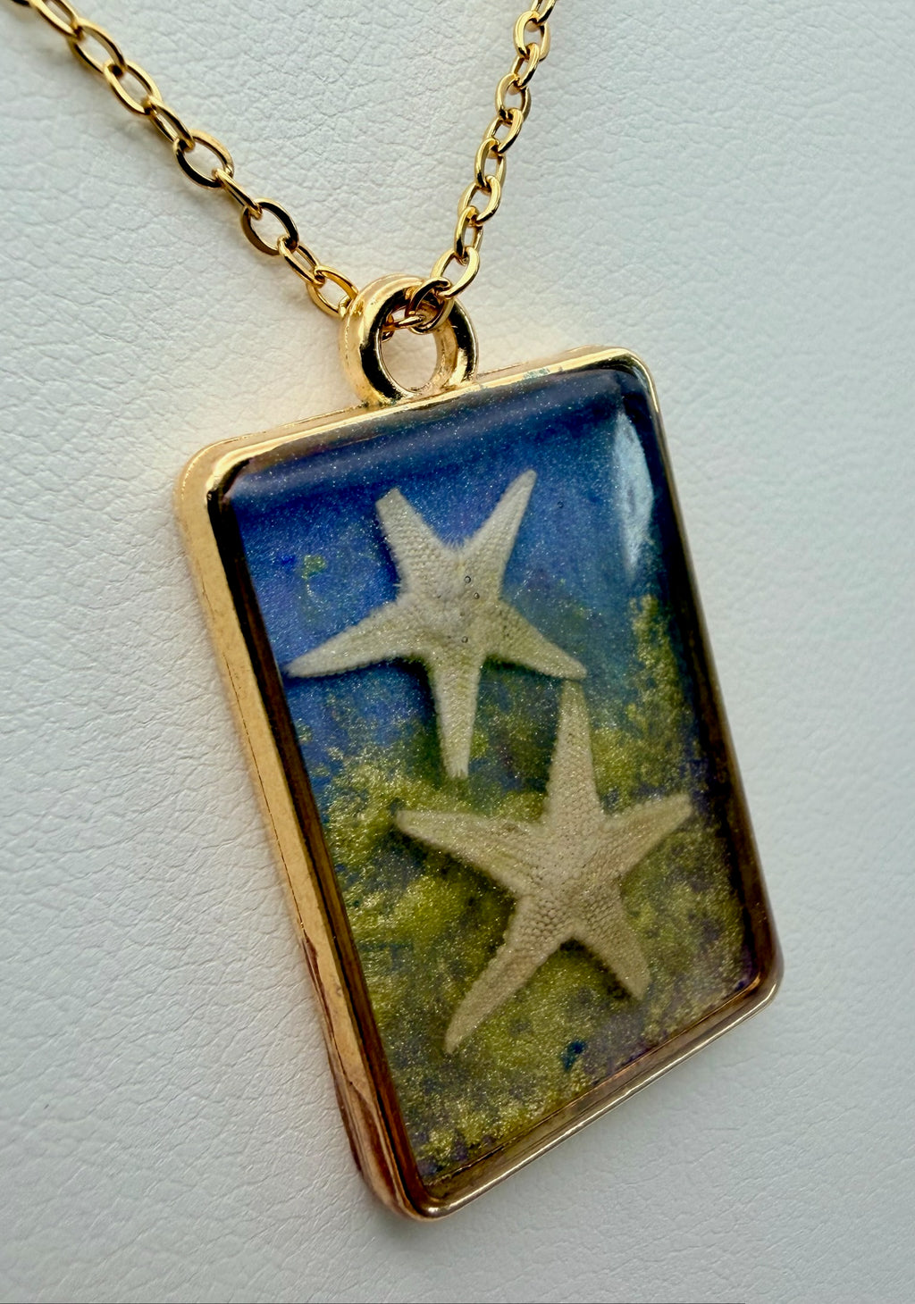 Ocean Whirlpool | Resin Necklace