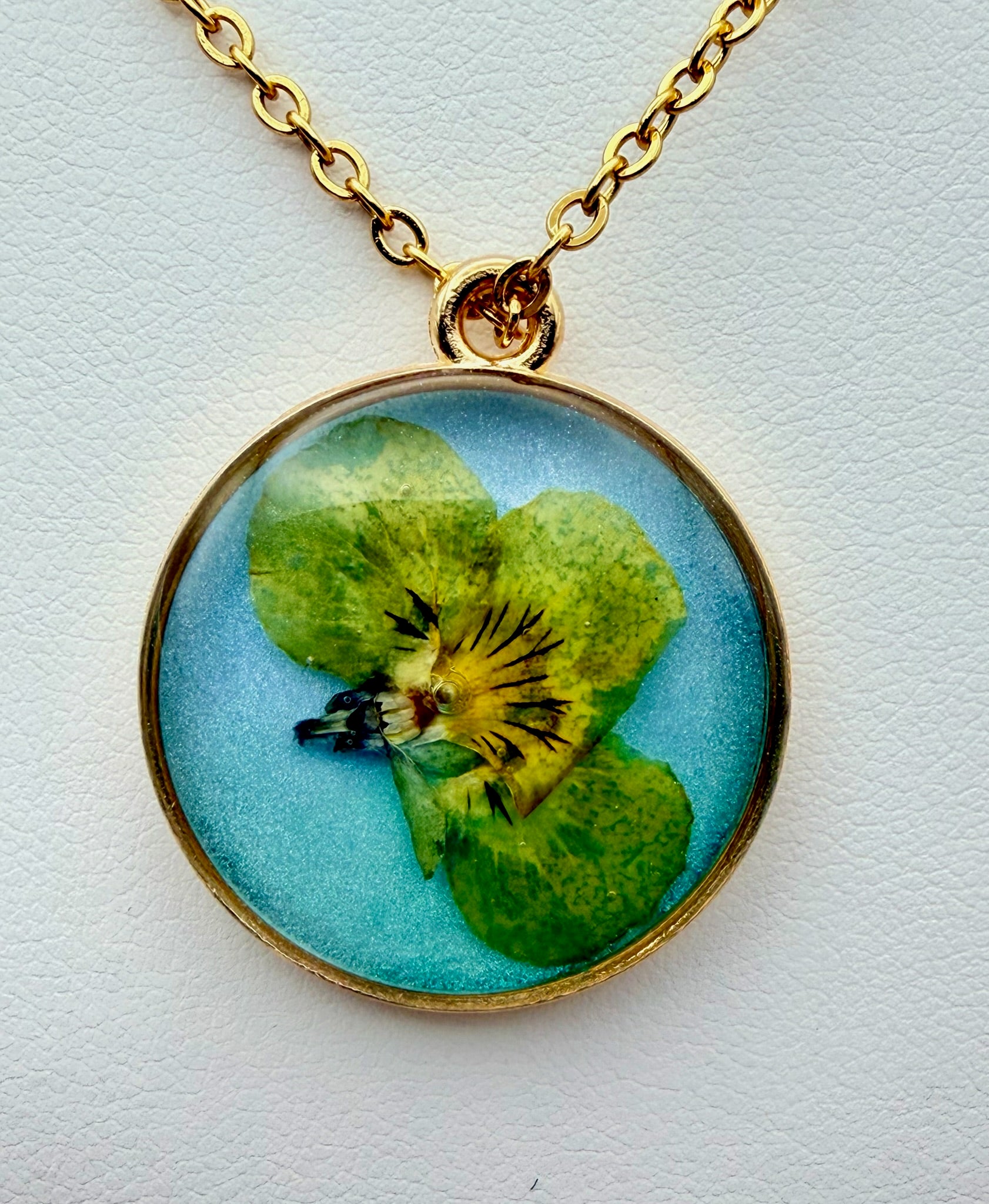 Custom Resin Keepsake Necklace
