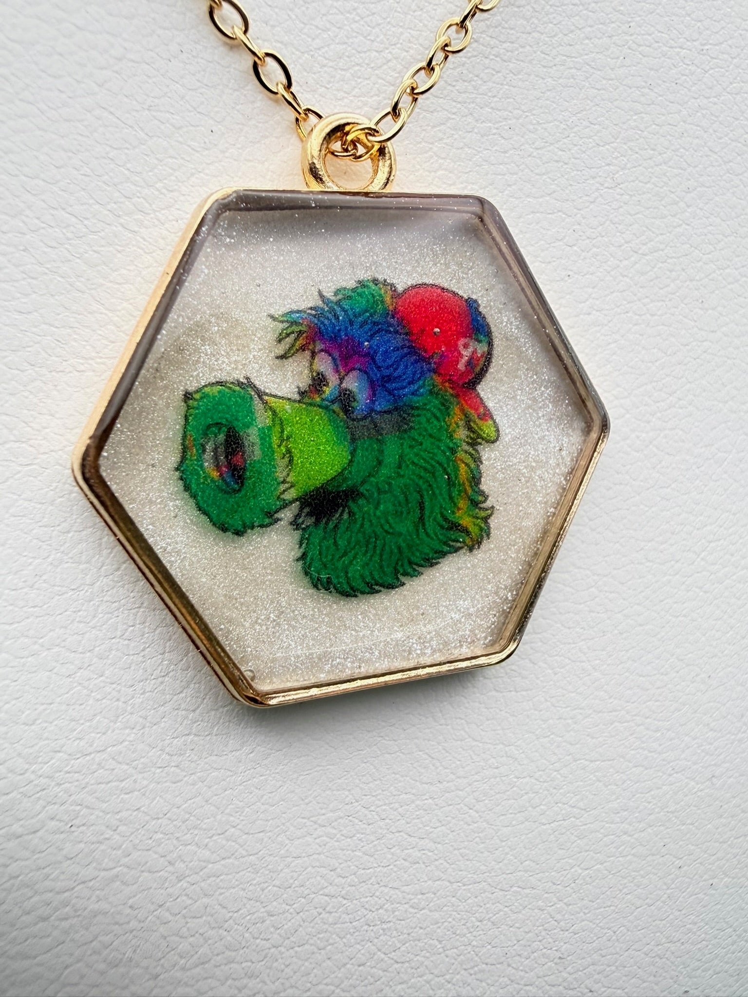 Philly Phanatic | Resin Necklace