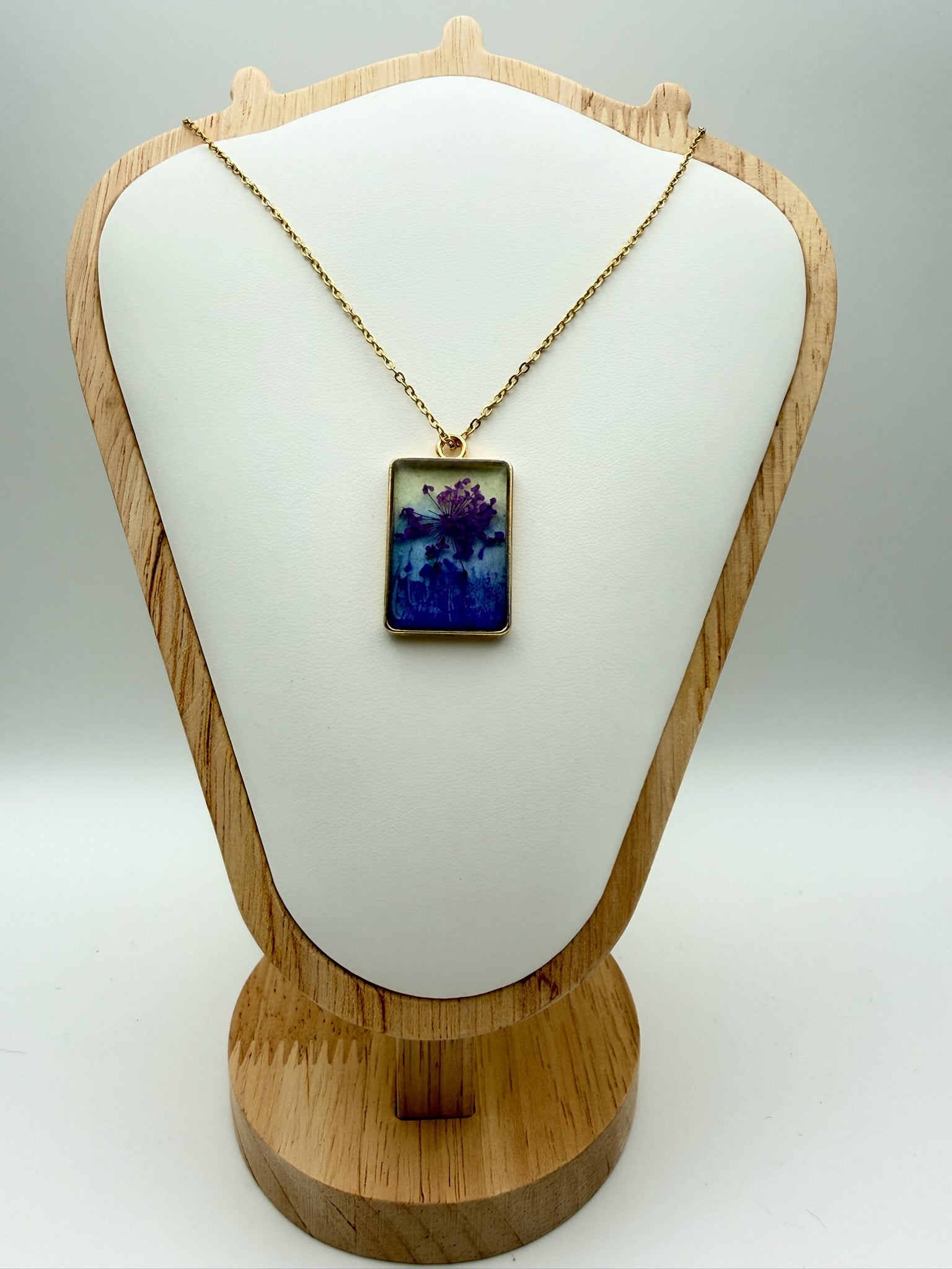 Wild Ocean Fireworks | Resin Necklace