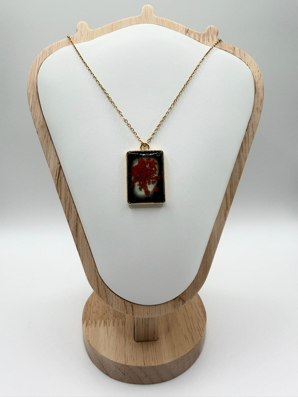 Night Fire | Resin Necklace