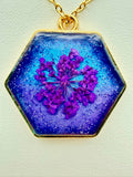 Color Burst | Resin Necklace