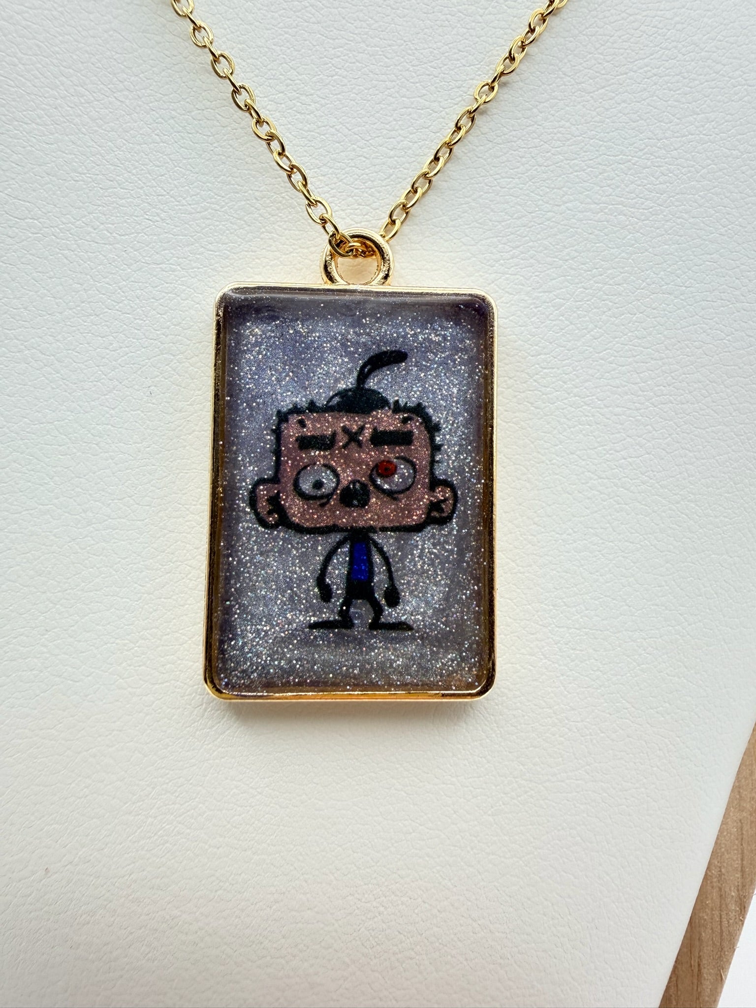 Sparkle Bobo | Resin Necklace