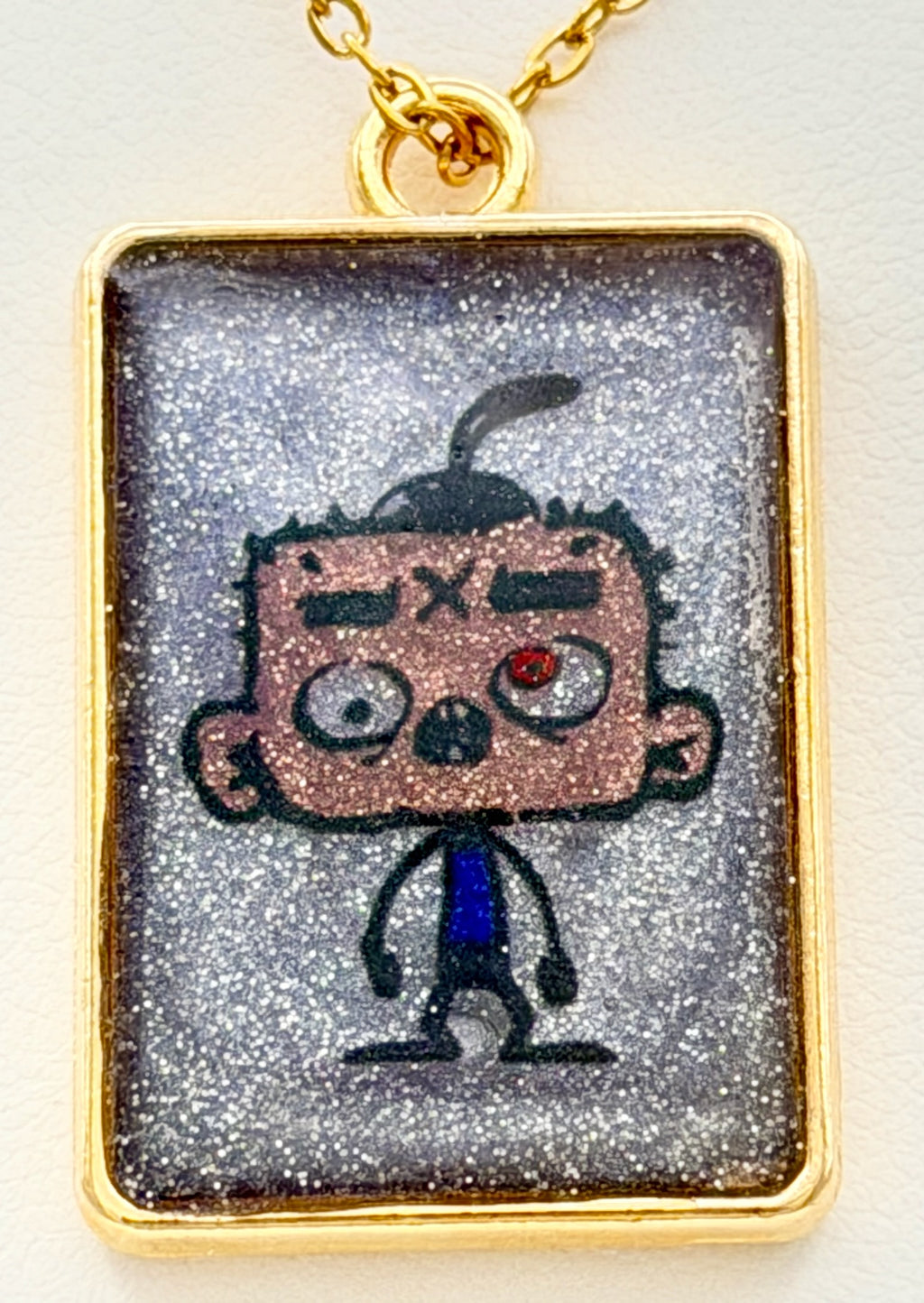 Sparkle Bobo | Resin Necklace