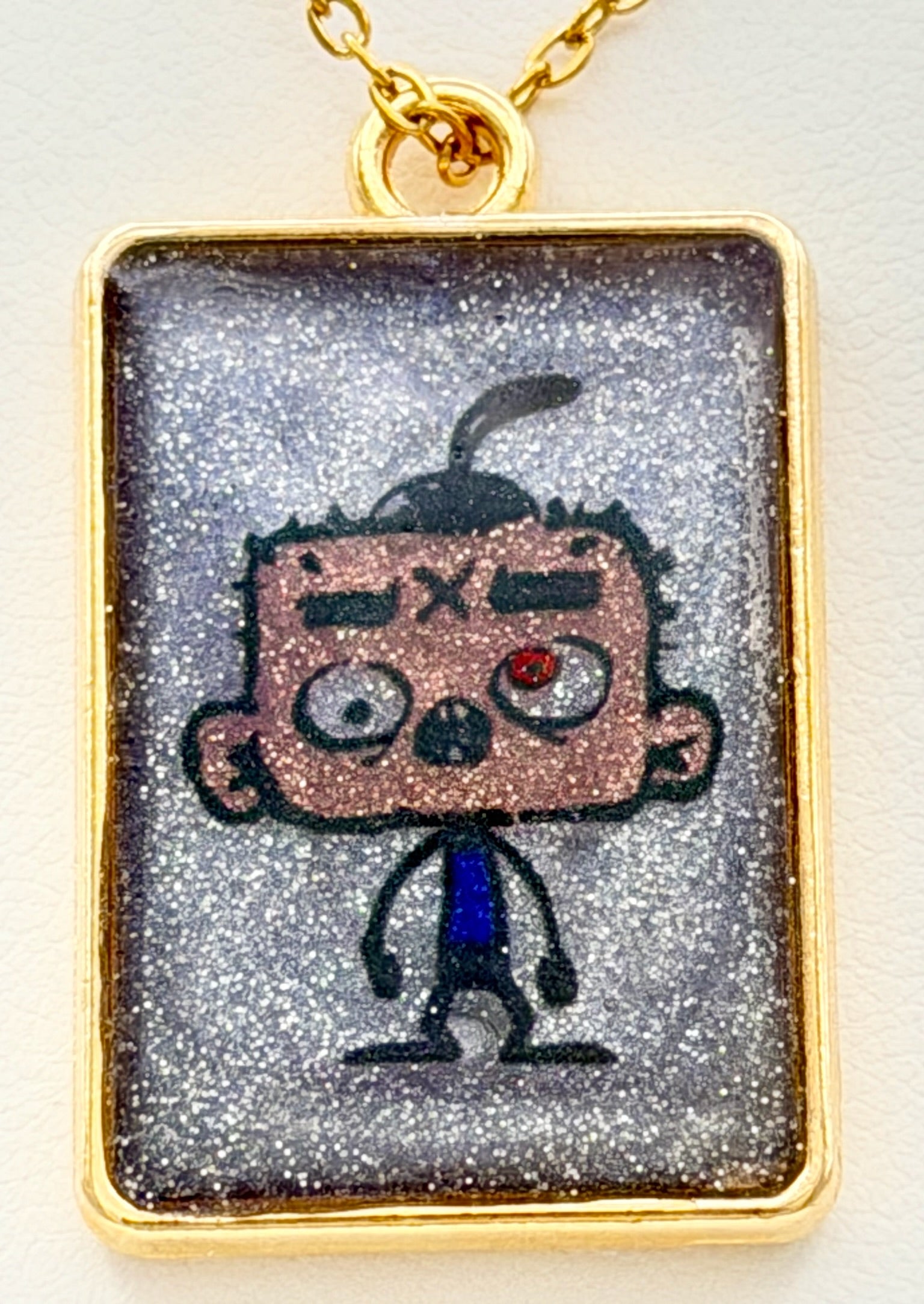 Sparkle Bobo | Resin Necklace