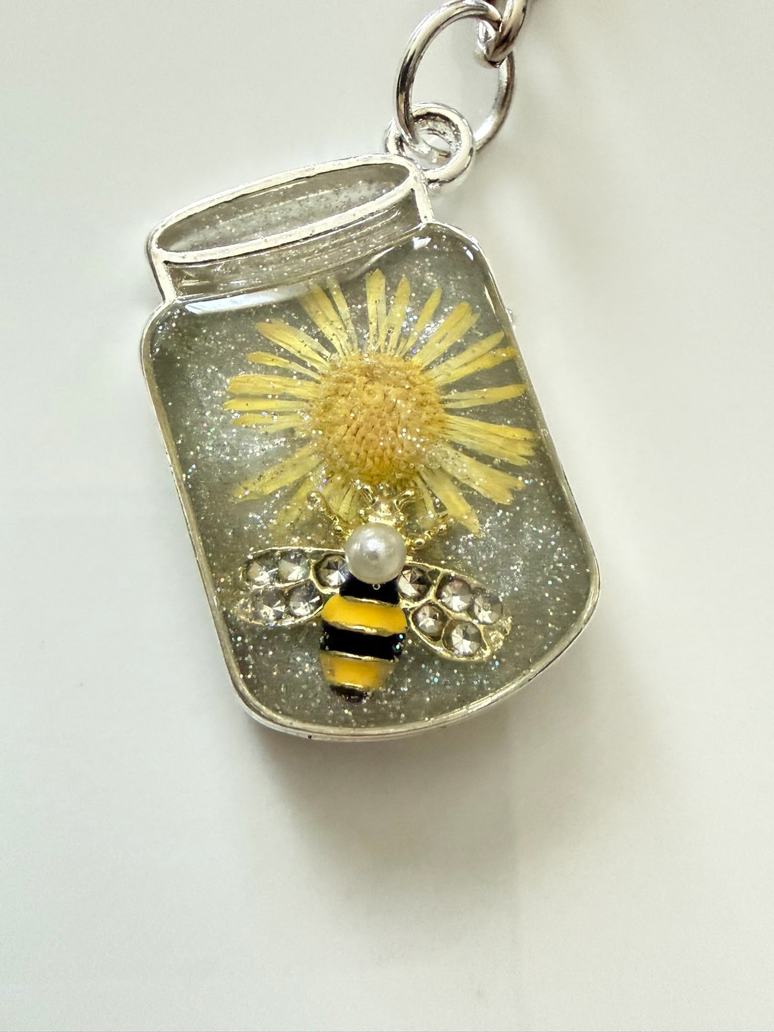 Dainty Bee | Resin Necklace