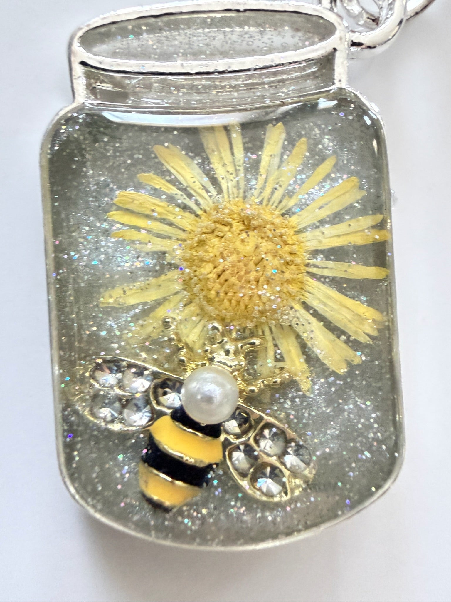 Dainty Bee | Resin Necklace