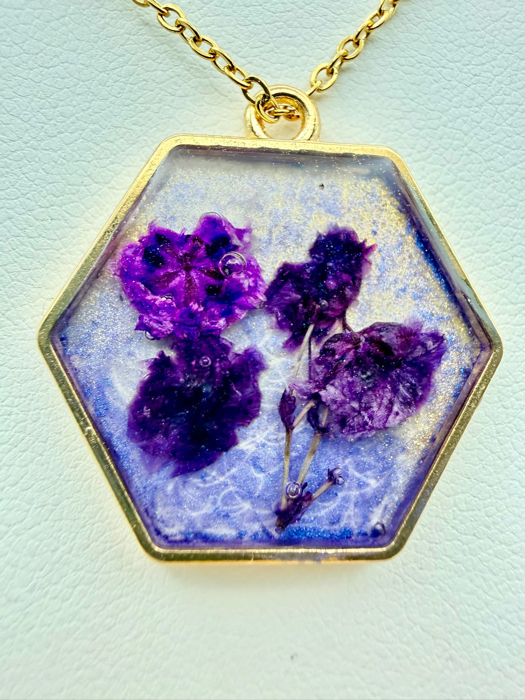 Purple Prince | Resin Necklace
