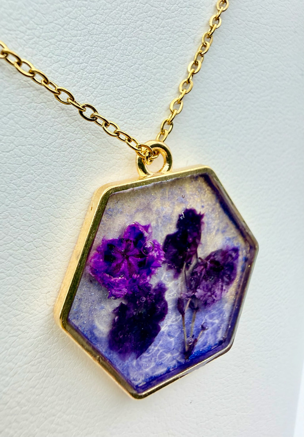 Purple Prince | Resin Necklace