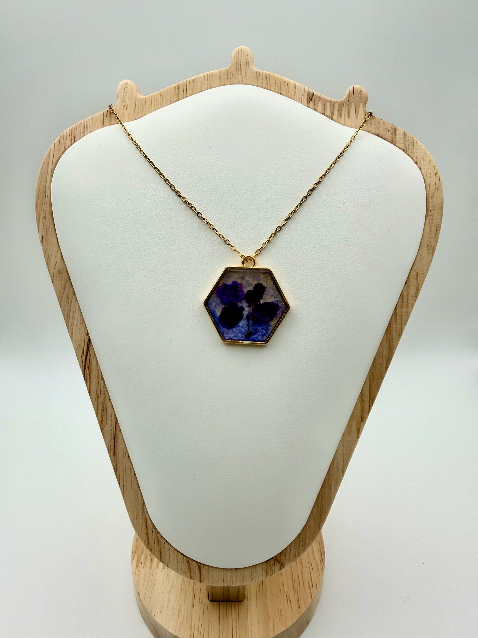 Purple Prince | Resin Necklace