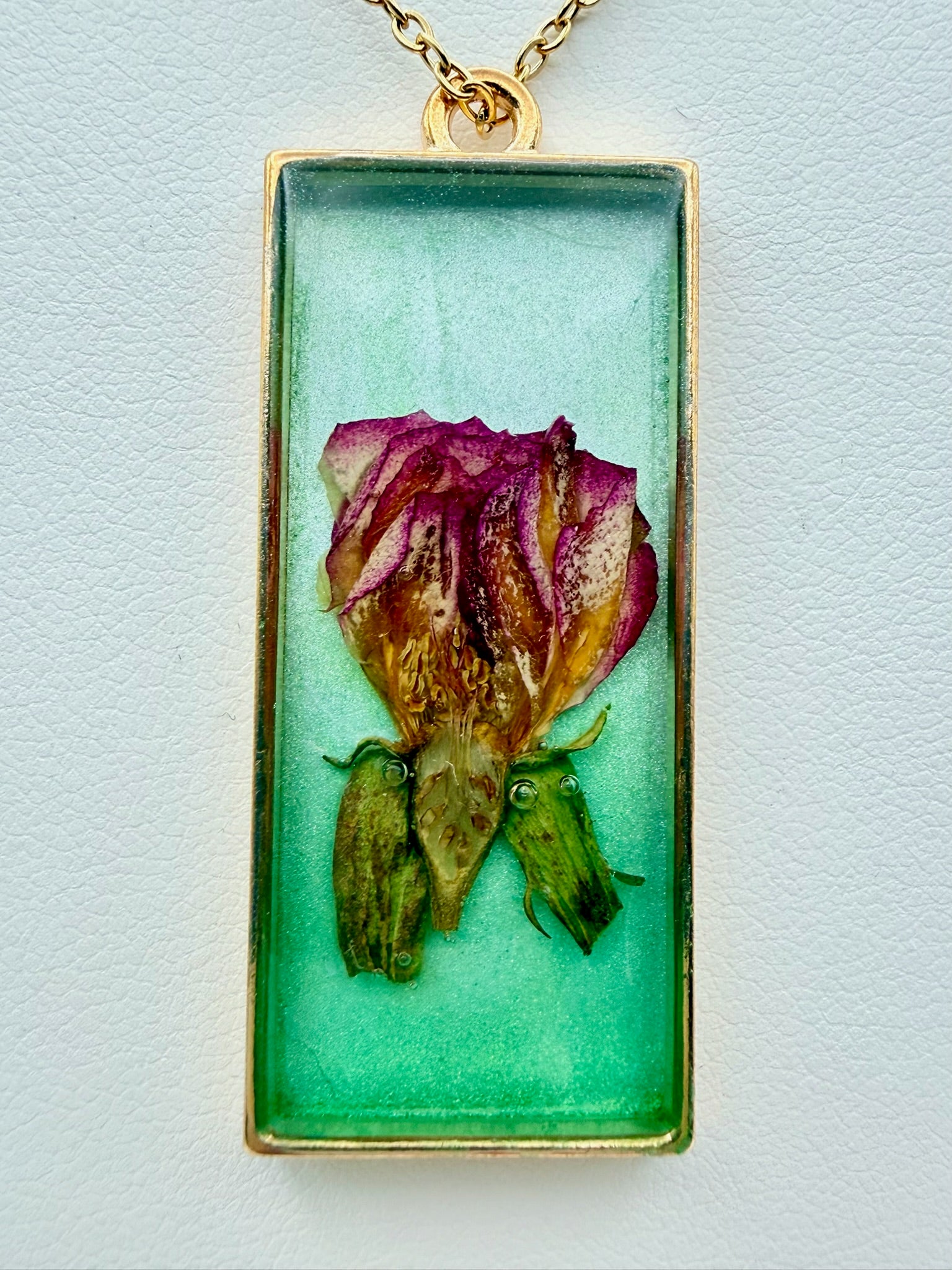 Bright Bloom | Resin Necklace