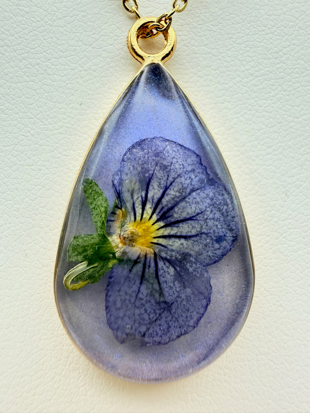 Custom Resin Keepsake Necklace