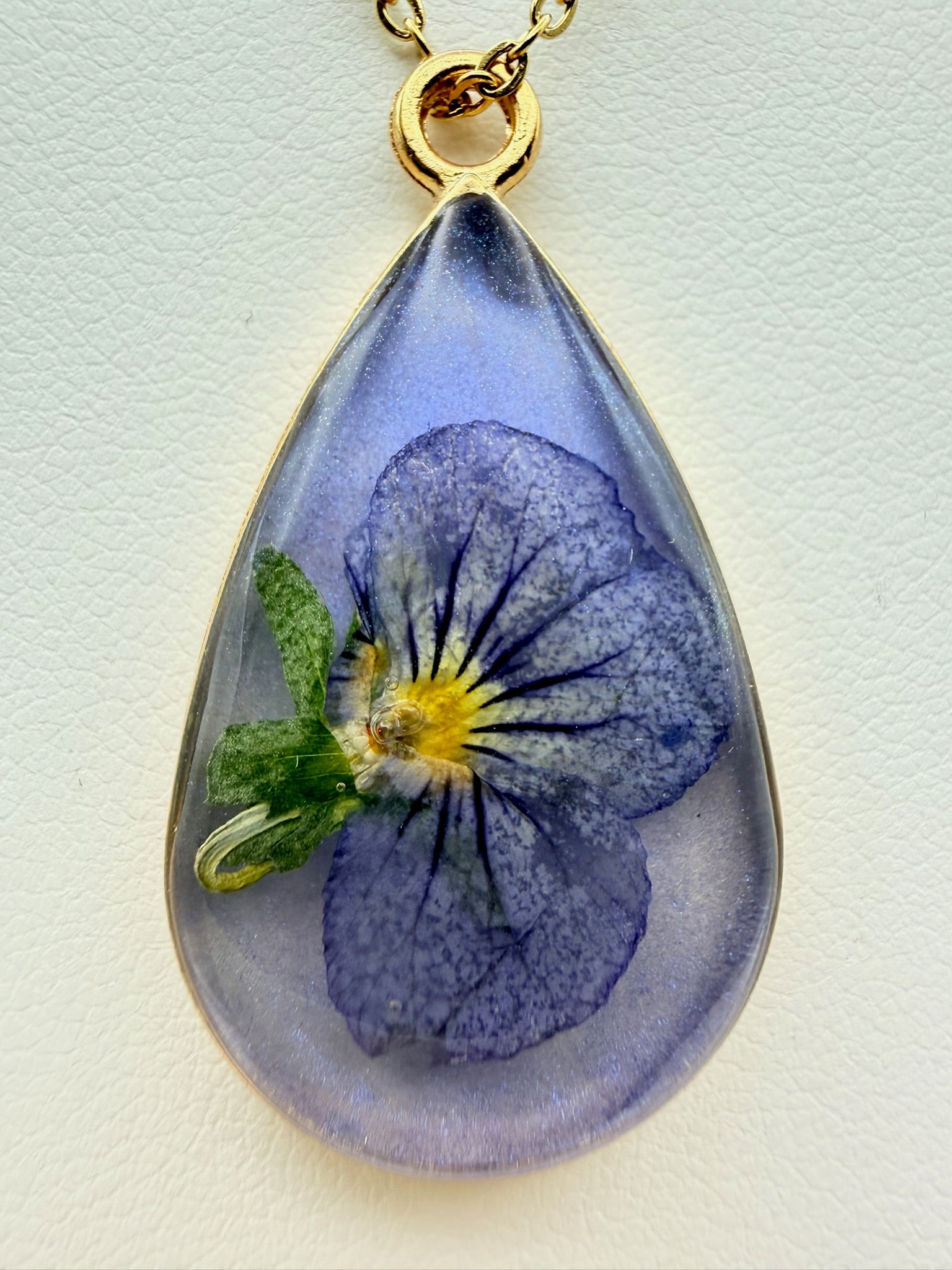 Custom Resin Keepsake Necklace