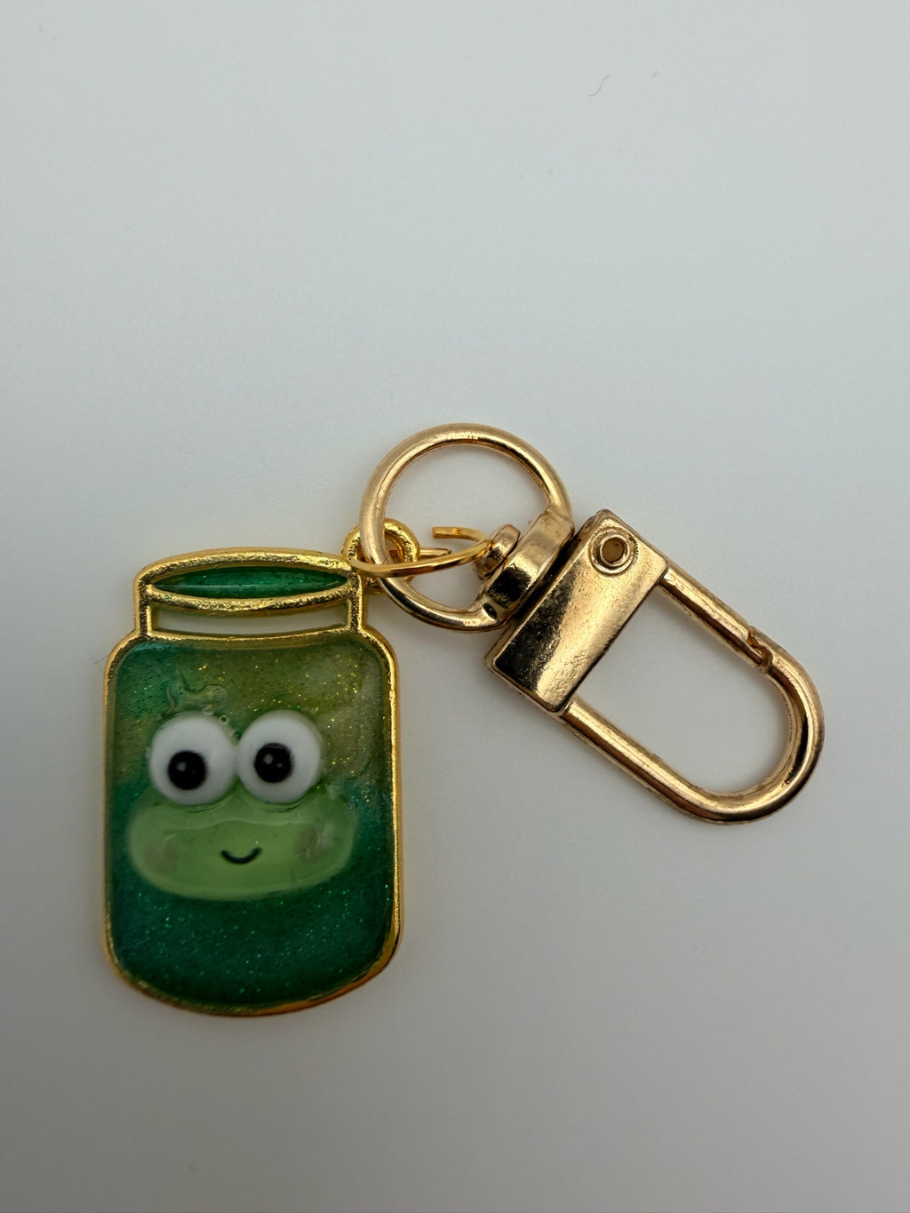 Frogger | Resin Keychain by The Resin Bubble, detail view 1