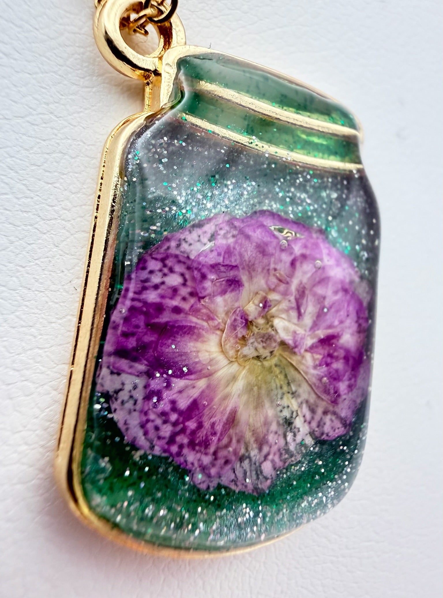 Forever Garden | Resin Necklace