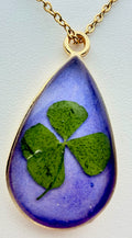 Moody Irish Luck | Resin Necklace