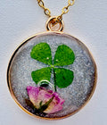 Lucky Rose | Resin Necklace
