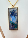 Burst Stone | Resin Necklace