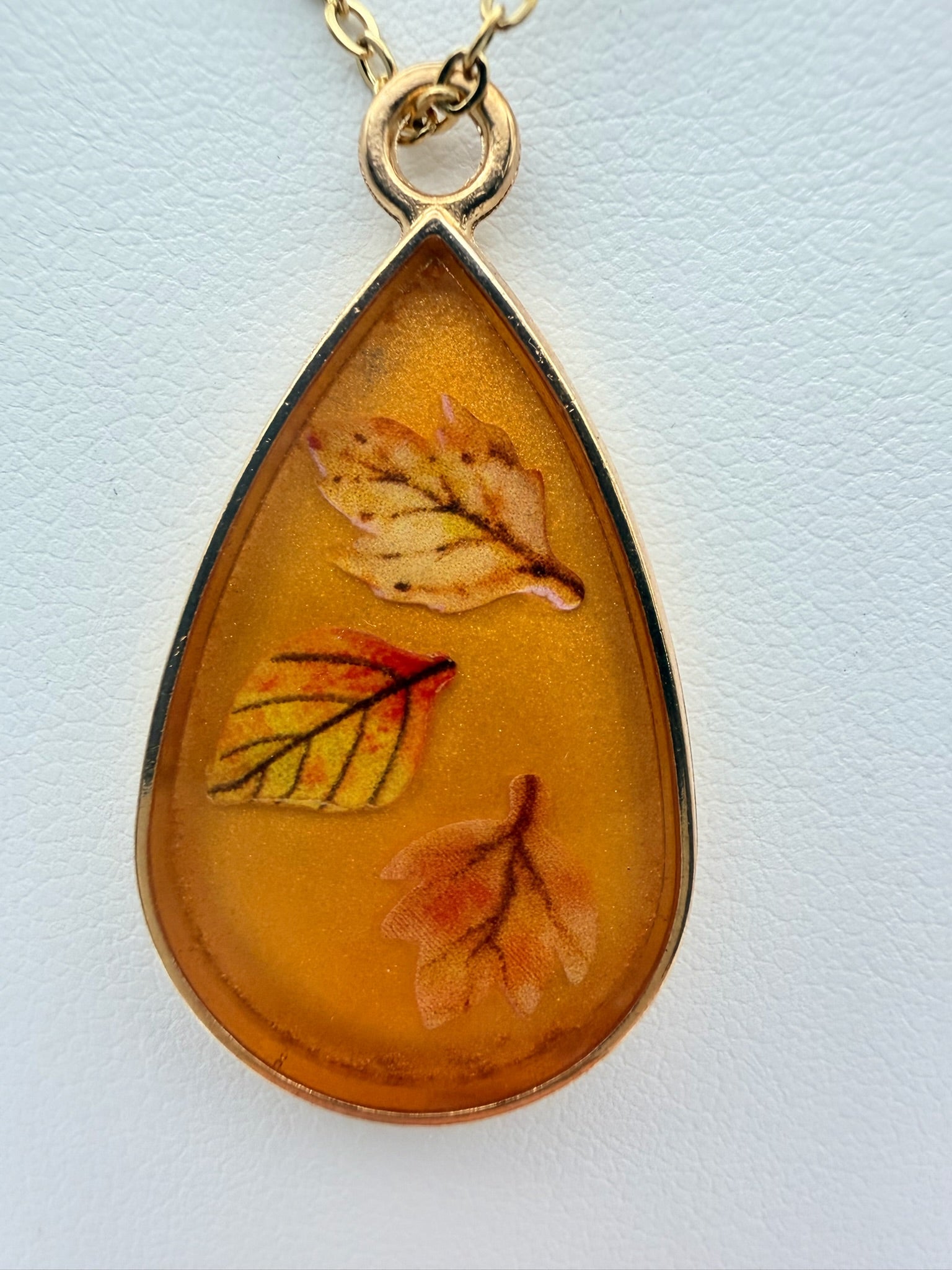 Pennsylvania Fall | Resin Necklace