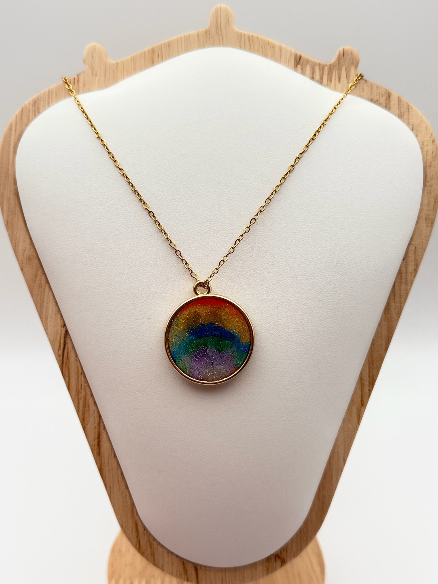 Lucky Pride Love | Resin Necklace