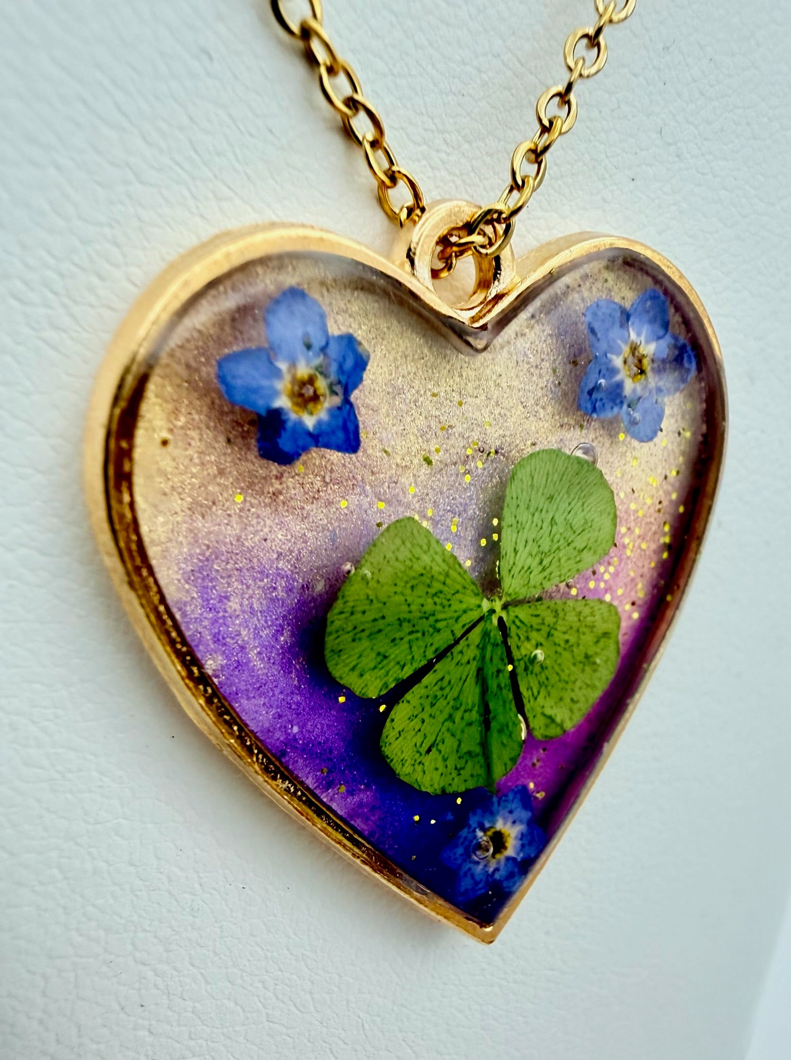 Sunsets, Luck & Baseball | Custom Resin Necklace