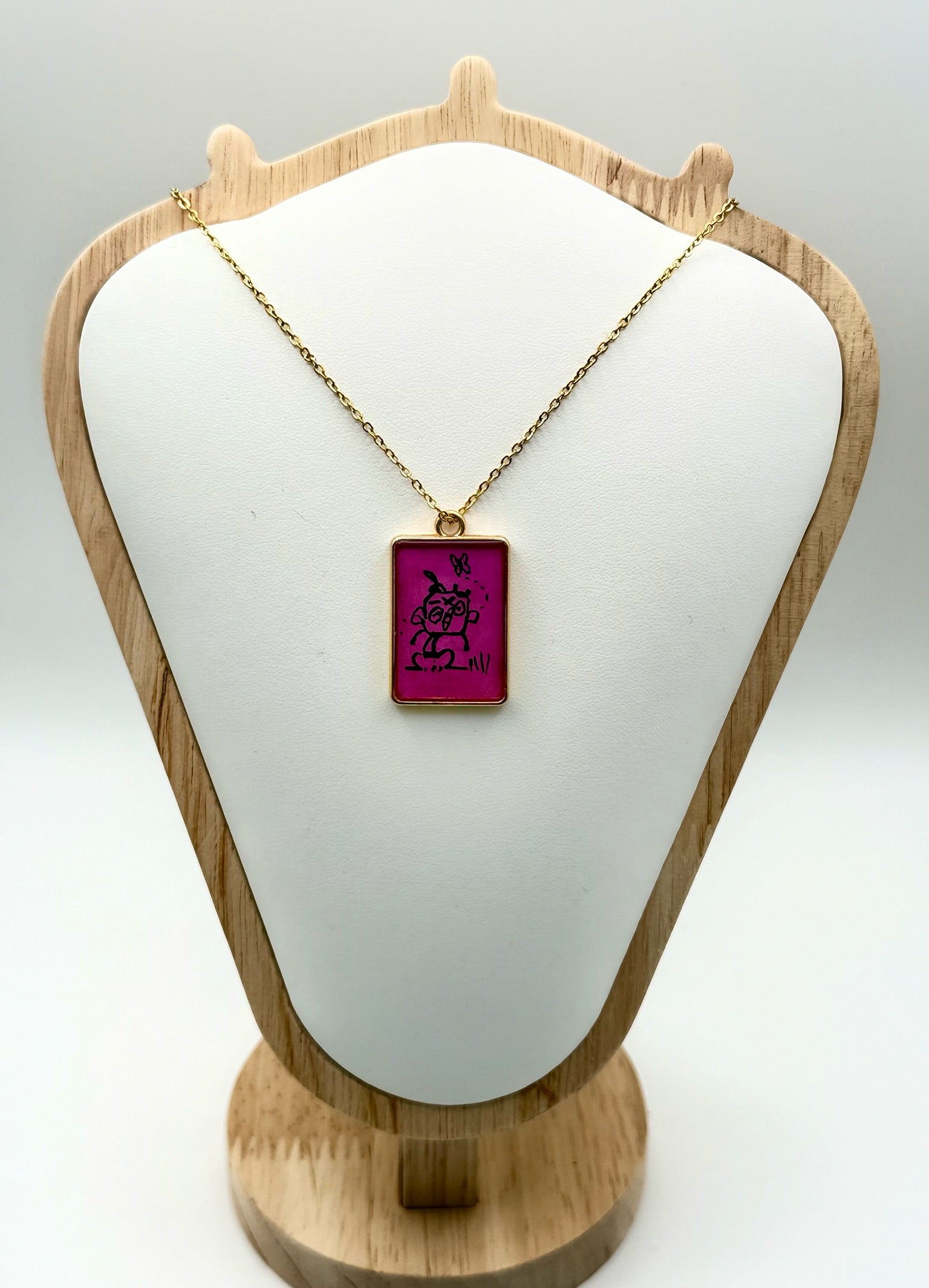 Electric Bobo | Resin Necklace