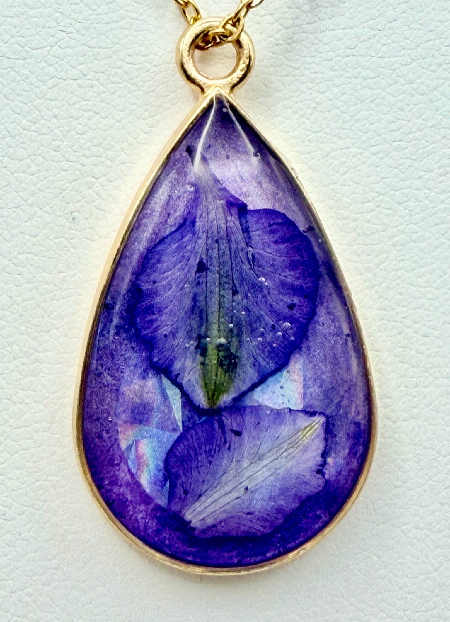 Custom Resin Keepsake Necklace