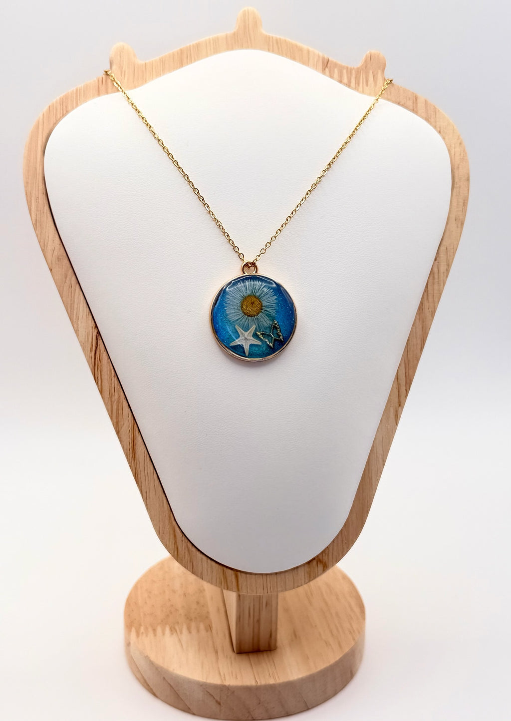 Grateful Gretchen | Resin Necklace