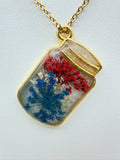 Flower Fireworks | Resin Necklace