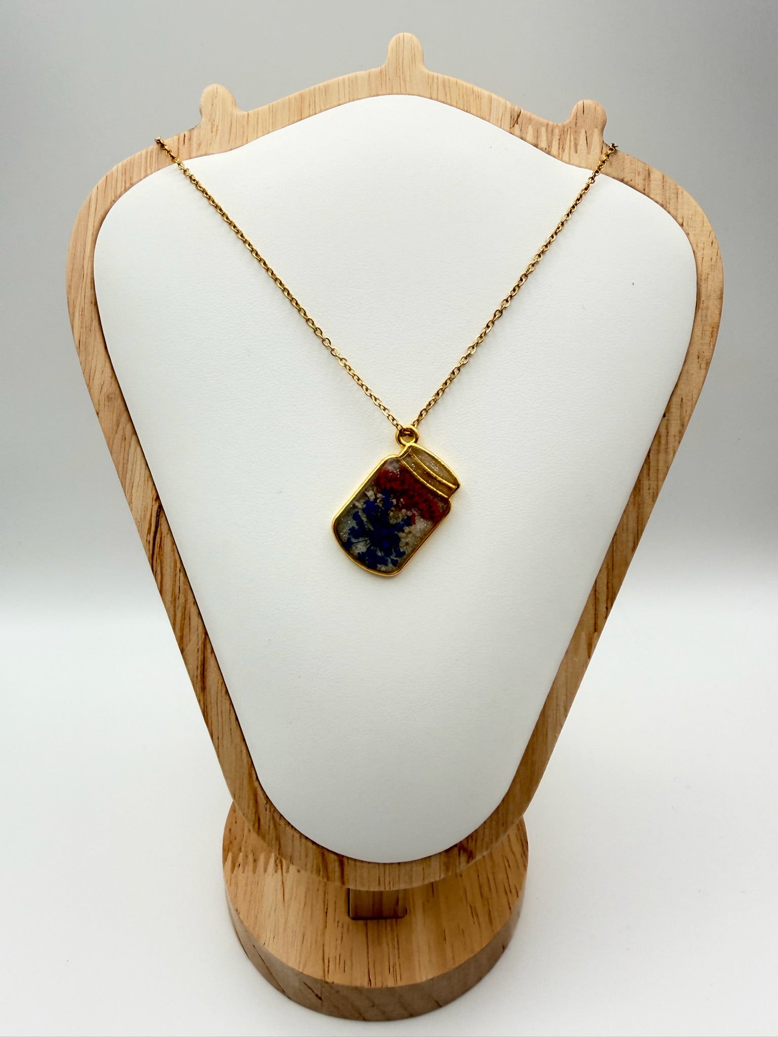 Flower Fireworks | Resin Necklace