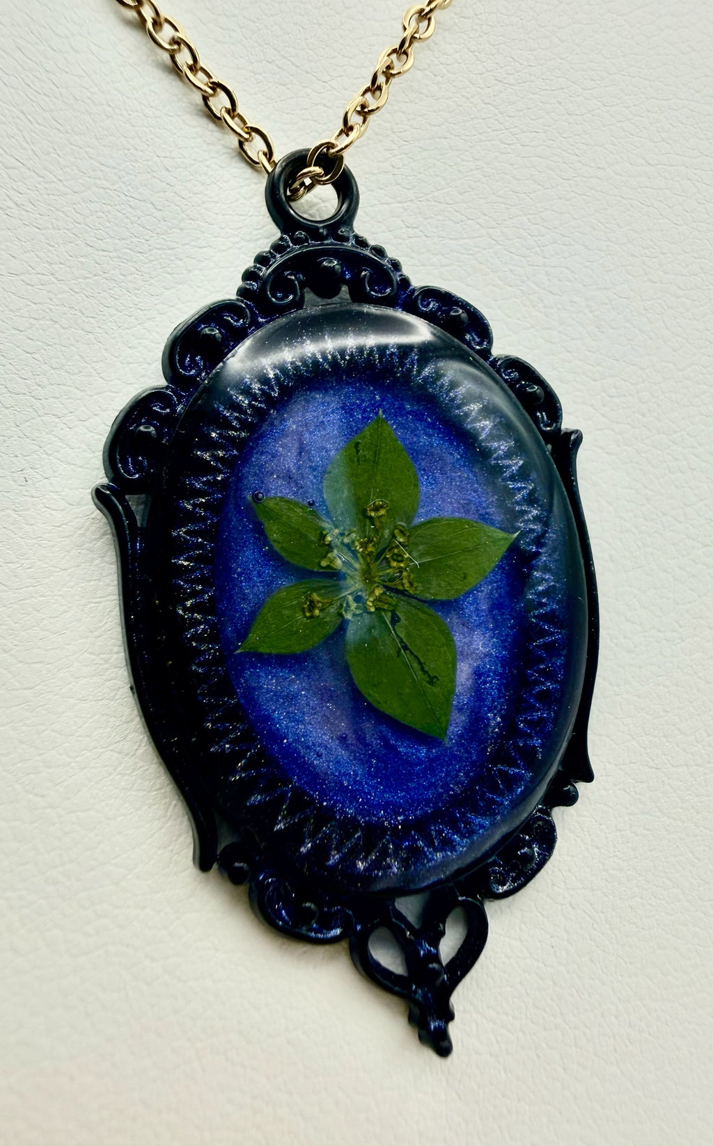 Shadow Drop | Resin Necklace
