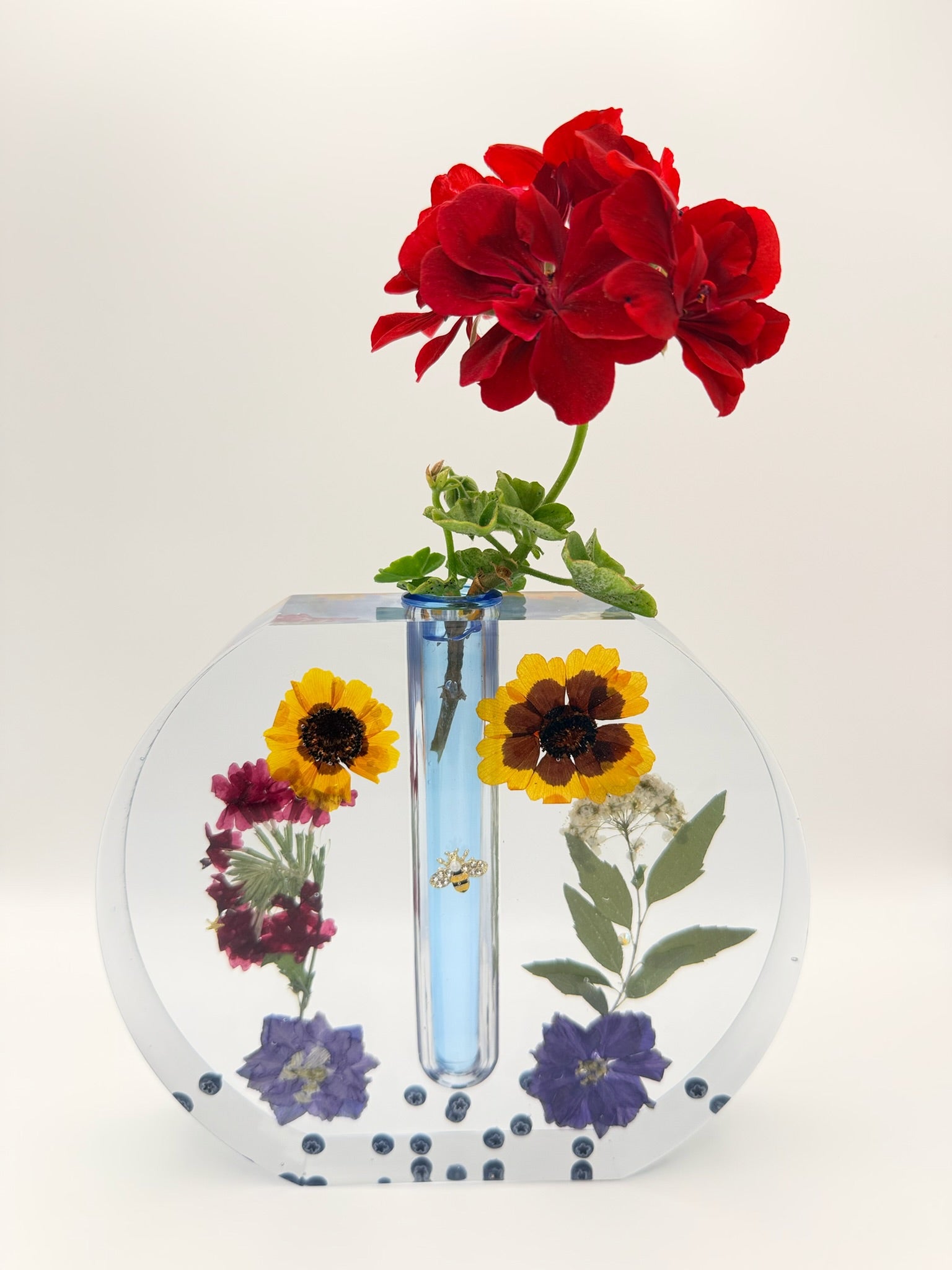 Custom Resin Keepsake Vase