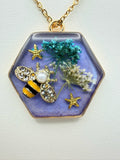 Moody Orbit | Resin Necklace